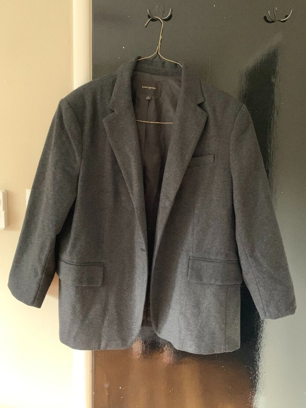 Dark Grey Banana Republic Blazer